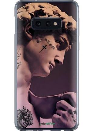 Чехол на samsung galaxy s10e давид тату самсунг с10e