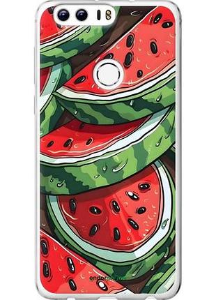 Чехол на huawei honor 8 арбуз хуавей хонор 8