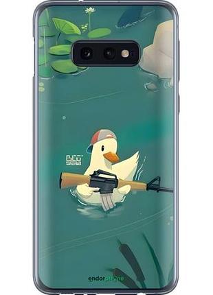 Чохол на samsung galaxy s10e качечка з автоматом