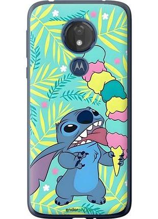Чехол на motorola moto g7 power стич