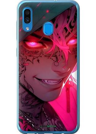 Чехол на samsung galaxy a20 2019 a205f аниме демон 3 самсунг а20 2019 а205ф3