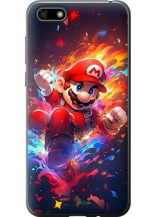 Чехол на huawei y5 2018 супер марио хуавей у5 2018