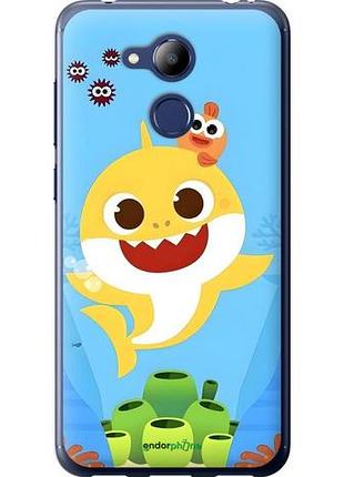 Чехол на huawei honor 6c pro бейби шарк хуавей хонор 6с про