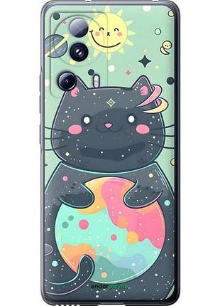 Чохол на xiaomi 13 lite милий котик