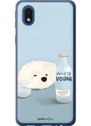 Чохол на samsung galaxy a01 core a013f пес горілка