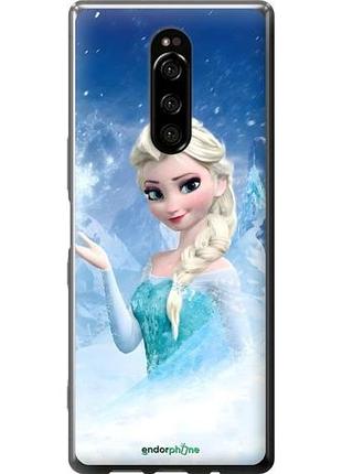 Чехол на sony xperia 1 j9110 эльза сони эксперия 1 й9110