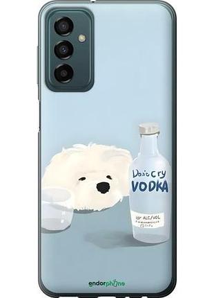 Чехол на samsung galaxy m13 m135 пес водка самсунг м13 м135