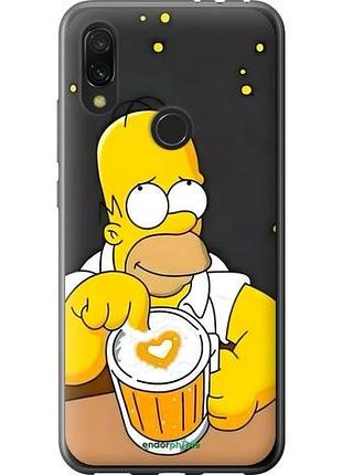 Чехол на xiaomi redmi 7 гомер пиво сяоми редми 7