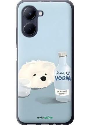 Чехол на realme c33 пес водка риалми с33