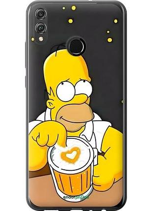 Чехол на huawei honor 8x гомер пиво хуавей хонор 8х