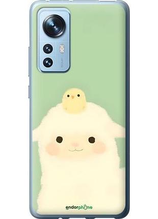 Чехол на xiaomi 12 барашек и ципленок сяоми 12