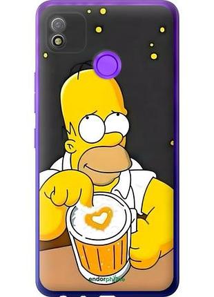 Чехол на tecno pop 4 bc2c гомер пиво