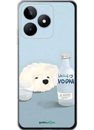 Чохол на realme c51 пес горілка