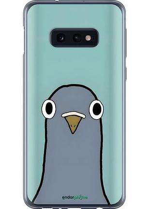 Чохол на samsung galaxy s10e блакитний
