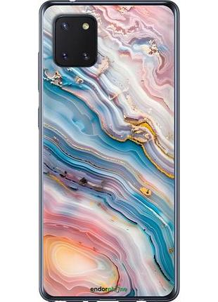 Чехол на samsung galaxy note 10 lite мрамор красивый самсунг ноут 10 лайт