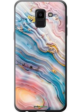 Чохол на samsung galaxy j6 2018 мармур красивий
