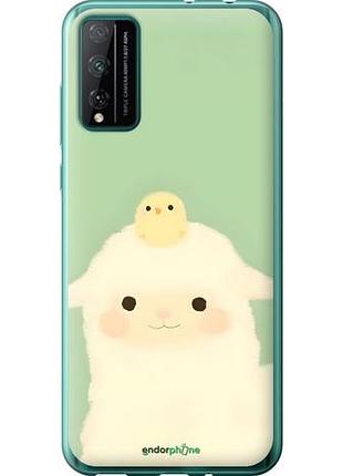 Чехол на huawei honor play 4t pro барашек и ципленок хуавей хонор плей 4т про