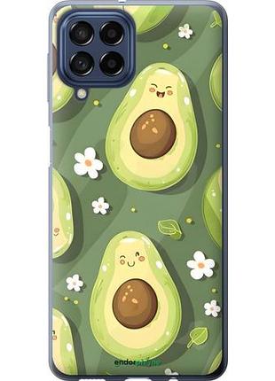 Чехол на samsung galaxy m53 m536b авокадо самсунг м53 м536б
