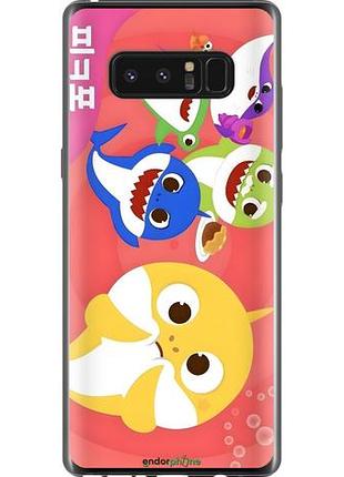 Чехол на samsung galaxy note 8 бейби шаркс