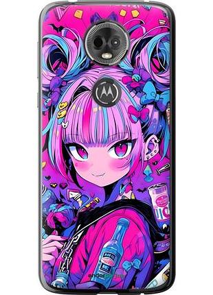 Чехол на motorola moto e5 plus аниме милаха моторола мото е5 плюс