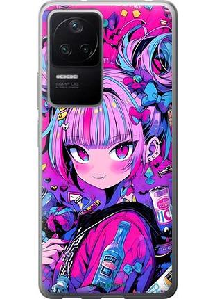 Чехол на xiaomi redmi k40s аниме милаха сяоми редми к40с