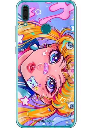 Чехол на huawei y9 2019 сейлор мун 4 хуавей у9 2019