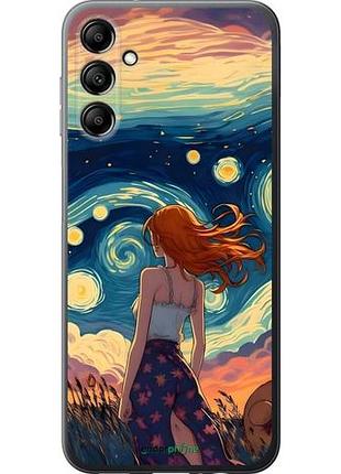 Чехол на samsung galaxy a14 a145f девушка арт самсунг а14 а145ф