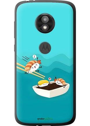 Чехол на motorola moto e5 play суши