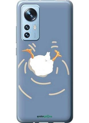 Чохол на xiaomi 12x гусак пірнає