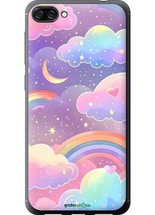 Чехол на asus zenfone 4 max zc520kl облака и радуга