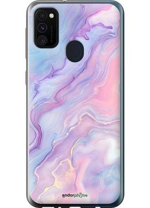 Чохол на samsung galaxy m21 m215f ніжний мармур
