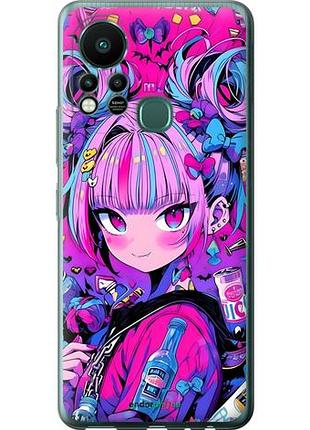 Чехол на infinix hot 11s аниме милаха инфикс хот 11с