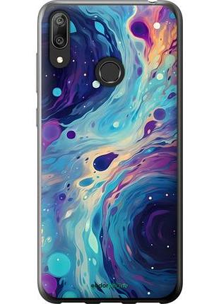 Чехол на huawei y7 2019 арт акварель хуавей у7 2019
