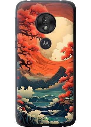 Чохол на motorola moto g7 play природа японії