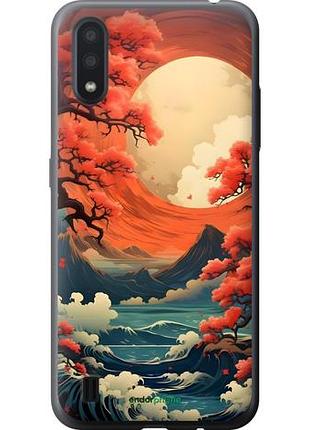 Чехол на samsung galaxy a01 a015f природа японии самсунг а01 а015ф