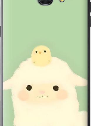 Чехол на samsung galaxy c9 pro барашек и ципленок самсунг с9 про