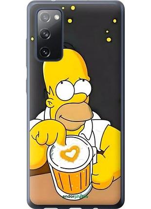 Чехол на samsung galaxy s20 fe g780f гомер пиво самсунг с20 фе г780ф