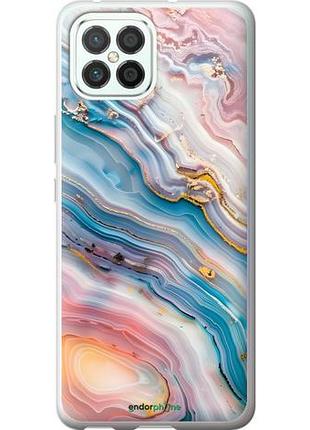 Чехол на huawei nova 8 se мрамор красивый хуавей нова 8 се