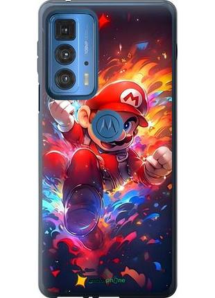 Чехол на motorola edge 20 pro супер марио моторола эдж 20 про