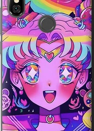 Чехол на xiaomi redmi note 6 pro сейлор мун 3 сяоми редми ноут 6 про
