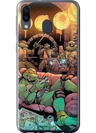 Чехол на samsung galaxy m20 черепашки нинзя самсунг м20