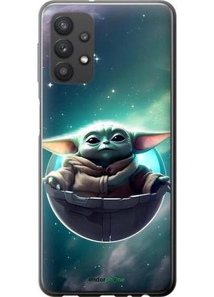 Чехол на samsung galaxy a32 a325f малыш йода, грогу самсунг а32 а325ф