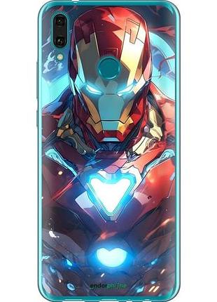 Чохол на huawei y9 2019 залізна людина