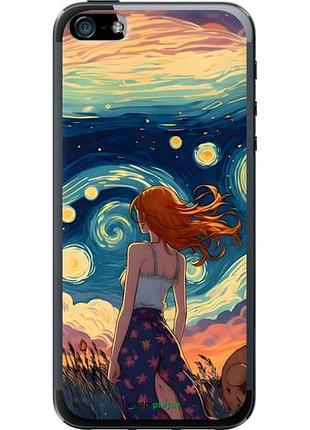 Чохол на iphone 5 дівчина арт