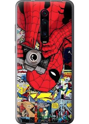 Чехол на xiaomi mi 9t pro человек паук, spiderman 2 сяоми ми 9т про 2