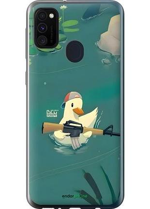 Чохол на samsung galaxy m21 m215f качечка з автоматом