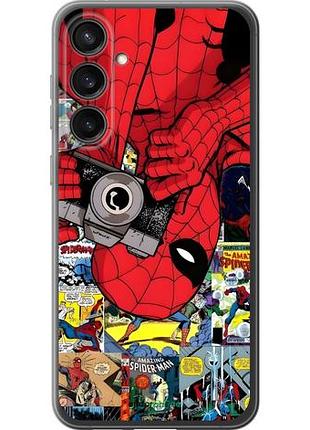 Чехол на samsung galaxy s23 fe человек паук, spiderman 2 самсунг с23 фе 2