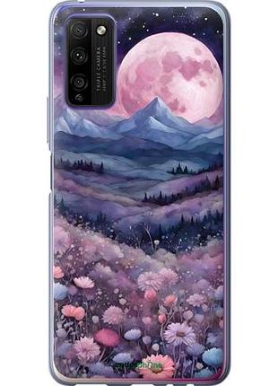 Чехол на huawei honor 30 lite ночь луна арт хуавей хонор 30 лайт