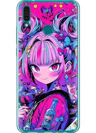 Чехол на huawei y9 2019 аниме милаха