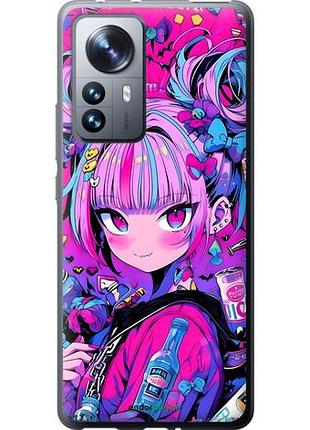 Чехол на xiaomi 12 pro аниме милаха сяоми 12 про